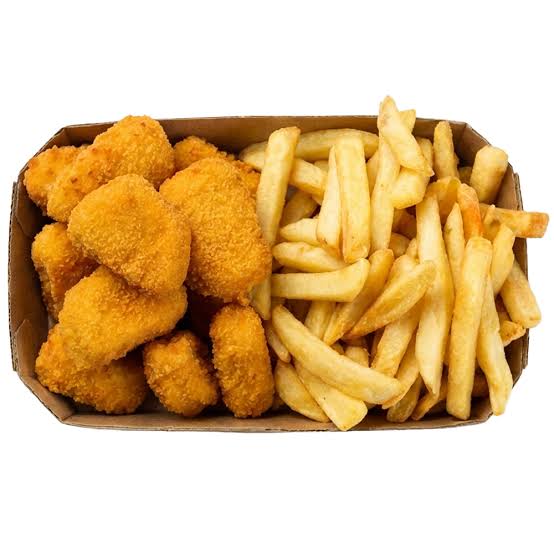 Chicken Nuggets and Chips